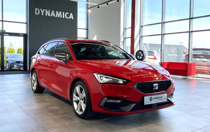 małopolskie Seat Leon cena 87900 przebieg: 85100, rok produkcji 2021 z Złocieniec